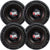 (4) American Bass VFL 8