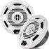 MTX WET65-W 6.5” 65W RMS Thunder Marine WET Series 2-Way Coaxial IP67 Rated Speakers 4-Ohm, White (Pair)