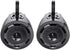 MTX WET65T 6.5” 75W RMS Thunder Marine WET Series Wakeboard Tower Coaxial Speakers 4-Ohm, Black (Pair)