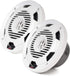 MTX WET77-W 7.7” 75W RMS Thunder Marine WET Series 2-Way Coaxial IP67 Rated Speakers 4-Ohm, White (Pair)