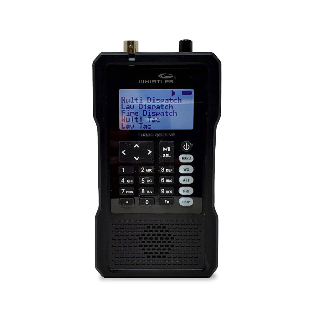 WHISTLER TRX-1 MULTI-SYSTEM ADAPTIVE DIGITAL HANDHELD TRUNKING POLICE  SCANNER – LifeAfterBass